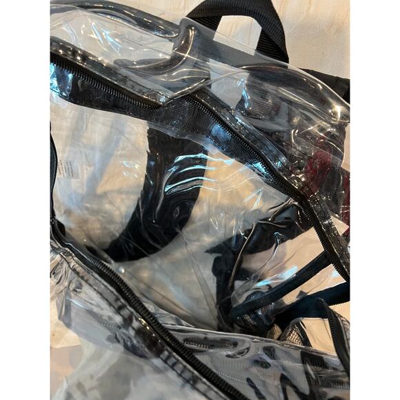 Clear See-Through School Backpack - Picture 4 of 4